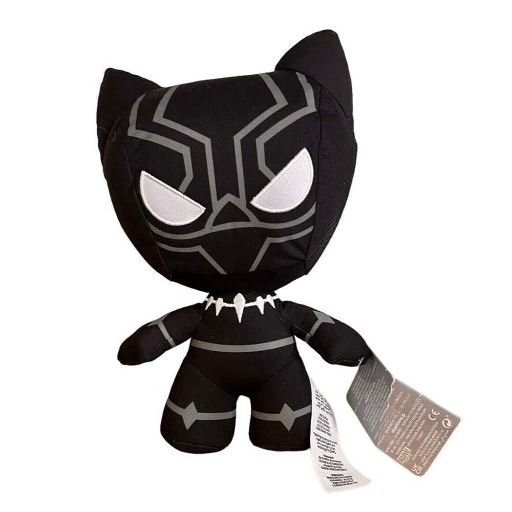 Disney Store‎ Marvel Black Panther Plush Doll Stuffed Toy Disney Plushie Cartoon